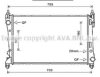 AVA QUALITY COOLING FT2449 Radiator, engine cooling